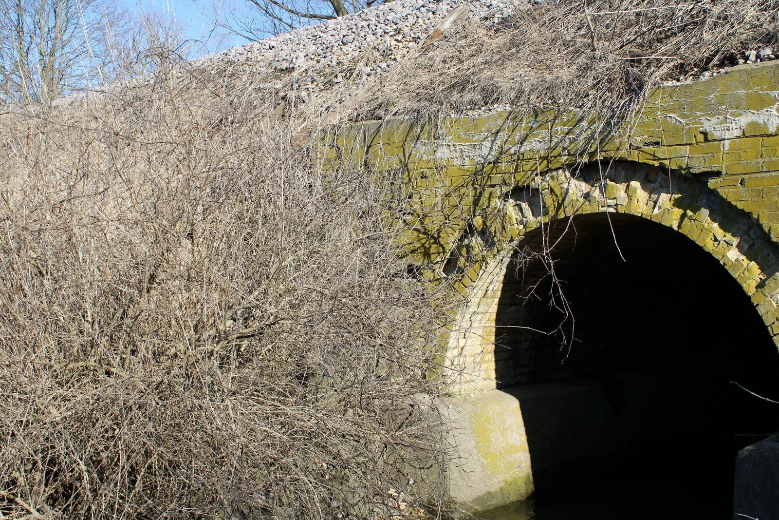 West abutment